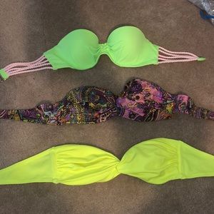 Lot of Victoria’s Secret Bikini Tops size XS